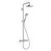 Hansgrohe Croma Select S Showerpipe 180 Thermostatic Shower Mixer - 27253400 1 Hansgrohe Croma Select S Showerpipe 180 Thermostatic Shower Mixer - 27253400 -ShowerLux Shop 27253400 P 1