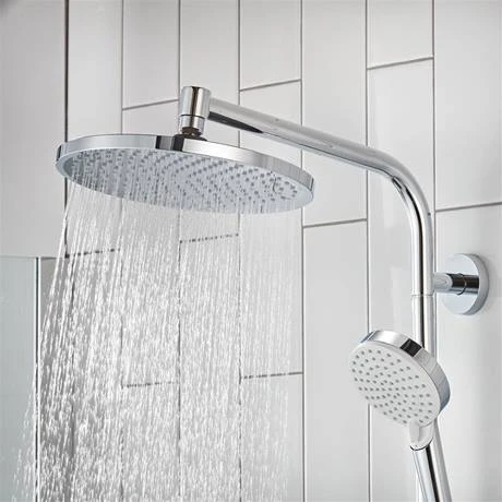Hansgrohe Crometta S Showerpipe 240 Thermostatic Shower Mixer - 27267000 8 Hansgrohe Crometta S Showerpipe 240 Thermostatic Shower Mixer - 27267000 - Image 6