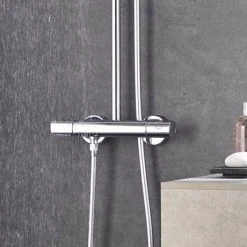 Grohe Euphoria 180 Thermostatic Shower System - 27296001 -ShowerLux Shop 27296001 D2 460