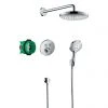 Hansgrohe Raindance Select S Complete Shower Set with Wall Mounted Shower Handset - 27297000 1 Hansgrohe Raindance Select S Complete Shower Set with Wall Mounted Shower Handset - 27297000 -ShowerLux Shop 27297000 P