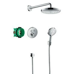 Hansgrohe Raindance Select S Complete Shower Set with Wall Mounted Shower Handset - 27297000