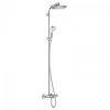 Hansgrohe Crometta S Showerpipe 240 1 Jet with Thermostatic Bath Mixer - 27320000 2 Hansgrohe Crometta S Showerpipe 240 1 Jet with Thermostatic Bath Mixer - 27320000 -ShowerLux Shop 27320000 p