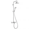 Hansgrohe Croma Select S Showerpipe 180 Thermostatic Bath Shower Mixer - 27351400 1 Hansgrohe Croma Select S Showerpipe 180 Thermostatic Bath Shower Mixer - 27351400 -ShowerLux Shop 27351400 P