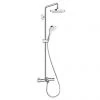 Hansgrohe Croma Select E Showerpipe 180 Thermostatic Bath Shower Mixer - 27352400 1 Hansgrohe Croma Select E Showerpipe 180 Thermostatic Bath Shower Mixer - 27352400 -ShowerLux Shop 27352400 P