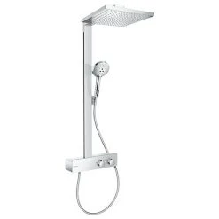 Hansgrohe Raindance E Showerpipe 300 with ShowerTablet 350 Thermostatic Shower - 27361000