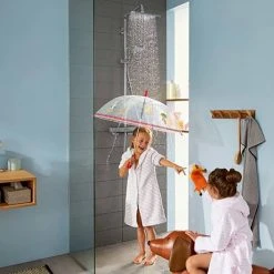 Hansgrohe Croma E Showerpipe 280 Thermostatic Shower Mixer - 27630000 13 Hansgrohe Croma E Showerpipe 280 Thermostatic Shower Mixer - 27630000 -ShowerLux Shop 27630000 D5 460