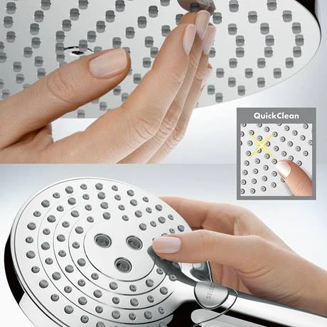 Hansgrohe Raindance Select S Showerpipe 240 Thermostatic Shower Mixer - Chrome - 27633000 6 Hansgrohe Raindance Select S Showerpipe 240 Thermostatic Shower Mixer - Chrome - 27633000 - Image 4