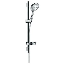 Hansgrohe Raindance Select S 120 PowderRain 3-Spray 65cm Shower Slider Rail Kit with Soap Dish - 27654000
