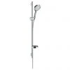 Hansgrohe Raindance Select S 120 PowderRain 3-Spray 90cm Shower Slider Rail Kit with Soap Dish - 27667000 1 Hansgrohe Raindance Select S 120 PowderRain 3-Spray 90cm Shower Slider Rail Kit with Soap Dish - 27667000 -ShowerLux Shop 27667000 P
