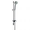 Hansgrohe Croma 1 Spray 65cm Shower Slider Rail Kit with Soap Dish - 27717000 1 Hansgrohe Croma 1 Spray 65cm Shower Slider Rail Kit with Soap Dish - 27717000 -ShowerLux Shop 27717000 P