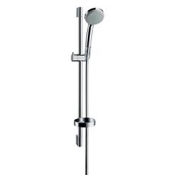 Hansgrohe Croma 1 Spray 65cm Shower Slider Rail Kit with Soap Dish - 27717000