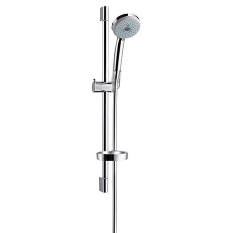 Hansgrohe Croma Multi 3 Spray 65cm Shower Slider Rail Kit with Soap Dish - 27775000 3 Hansgrohe Croma Multi 3 Spray 65cm Shower Slider Rail Kit with Soap Dish - 27775000