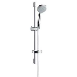 Hansgrohe Croma Vario EcoSmart 4 Spray 65cm Shower Slider Rail Kit with Soap Dish - 27776000