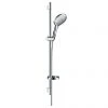 Hansgrohe Raindance Select S 150 3-Spray 90cm Shower Slider Rail Kit with Soap Dish - Chrome - 27803000 -ShowerLux Shop 27803000 P