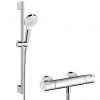 Hansgrohe Crometta Vario Thermostatic Shower System with 65cm Shower Slider Rail Kit - 27812400 -ShowerLux Shop 27812400 PN