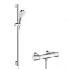 Hansgrohe Crometta Vario Thermostatic Shower System with 90cm Shower Slider Rail Kit - 27813400 1 Hansgrohe Crometta Vario Thermostatic Shower System with 90cm Shower Slider Rail Kit - 27813400 -ShowerLux Shop 27813400 P
