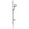Hansgrohe Raindance Select E 150 3-Spray 90cm Shower Slider Rail Kit with Soap Dish - Chrome - 27857000 1 Hansgrohe Raindance Select E 150 3-Spray 90cm Shower Slider Rail Kit with Soap Dish - Chrome - 27857000 -ShowerLux Shop 27857000 P