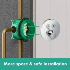 Hansgrohe Raindance S Complete Shower Set with Wall Mounted Shower Handset - 27951000 -ShowerLux Shop 27951000 D6 460