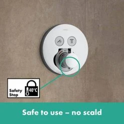 Hansgrohe Raindance S Complete Shower Set with Wall Mounted Shower Handset - 27951000 -ShowerLux Shop 27951000 D7 460