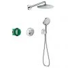 Hansgrohe Raindance S Complete Shower Set with Wall Mounted Shower Handset - 27951000 -ShowerLux Shop 27951000 P