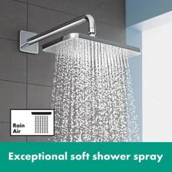 Hansgrohe Croma E Complete Shower Set with Wall Mounted Shower Handset - 27953000 9 Hansgrohe Croma E Complete Shower Set with Wall Mounted Shower Handset - 27953000 -ShowerLux Shop 27953000 D3 460