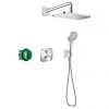 Hansgrohe Croma E Complete Shower Set with Wall Mounted Shower Handset - 27953000 -ShowerLux Shop 27953000 P