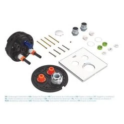 Grohe Grohtherm SmartControl Thermostat Square 2 Outlet Concealed Mixer Trim - 29124000 11 Grohe Grohtherm SmartControl Thermostat Square 2 Outlet Concealed Mixer Trim - 29124000 -ShowerLux Shop 29124000 D4 460