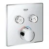 Grohe SmartControl Square 2 Outlet Concealed Mixer Trim - 29148000 2 Grohe SmartControl Square 2 Outlet Concealed Mixer Trim - 29148000 -ShowerLux Shop 29148000 P