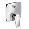 Hansgrohe Metris Concealed Single Lever Manual Bath Mixer with Backflow Prevention - 31451000 -ShowerLux Shop 31451000 P