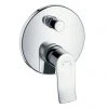 Hansgrohe Metris Concealed Single Lever Manual Bath Mixer - 31493000 -ShowerLux Shop 31493000 P