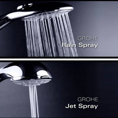 Grohe Grohtherm 1000 Thermostatic Shower Mixer Tap 1/2" with Shower Set - 34151004 4 Grohe Grohtherm 1000 Thermostatic Shower Mixer Tap 1/2" with Shower Set - 34151004 - Image 2