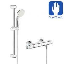Grohe Grohtherm 1000 New Thermostatic Shower Mixer and Kit - 34557001