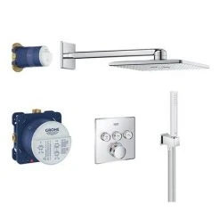 Grohe Grohtherm SmartControl Square Perfect Shower Set with Rainshower 310 SmartActive - 34706000 -ShowerLux Shop 34706000 ndetail1 460