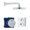 Grohe Grohtherm Perfect Shower Set with Tempesta 210 - 34728000 -ShowerLux Shop 34728000 P