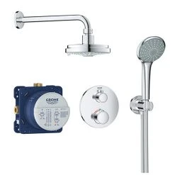 Grohe Grohtherm Perfect Shower Set with Rainshower Cosmopolitan 160 - 34735000