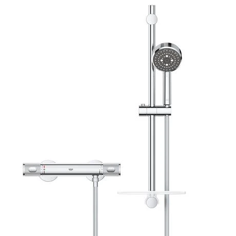 Grohe Precision Feel Thermostatic Shower Mixer 1/2" with Shower Set - 34791000 5 Grohe Precision Feel Thermostatic Shower Mixer 1/2" with Shower Set - 34791000 - Image 3