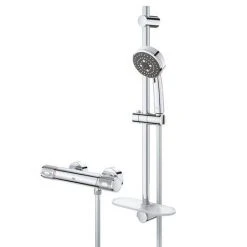 Grohe Precision Feel Thermostatic Shower Mixer 1/2" with Shower Set - 34791000 10 Grohe Precision Feel Thermostatic Shower Mixer 1/2" with Shower Set - 34791000 -ShowerLux Shop 34791000 D3 460
