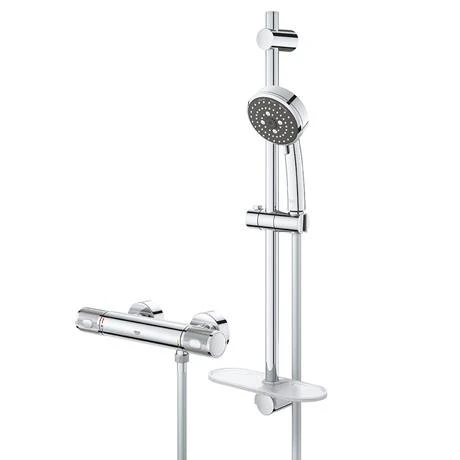 Grohe Precision Feel Thermostatic Shower Mixer 1/2" with Shower Set - 34791000 6 Grohe Precision Feel Thermostatic Shower Mixer 1/2" with Shower Set - 34791000 - Image 4