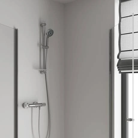 Grohe Precision Feel Thermostatic Shower Mixer 1/2" with Shower Set - 34791000 7 Grohe Precision Feel Thermostatic Shower Mixer 1/2" with Shower Set - 34791000 - Image 5