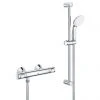 Grohe Precision Flow Thermostatic Shower Mixer 1/2" with Shower Set for Low Pressure - 34807000 -ShowerLux Shop 34807000 P