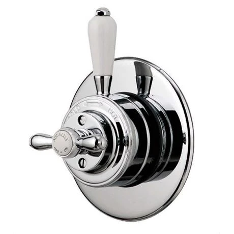 Aqualisa - Aquatique Thermo Concealed Thermostatic Valve with 5" Drencher Head & Arm - Chrome - 500.00.01-550.01 4 Aqualisa - Aquatique Thermo Concealed Thermostatic Valve with 5" Drencher Head & Arm - Chrome - 500.00.01-550.01 - Image 2