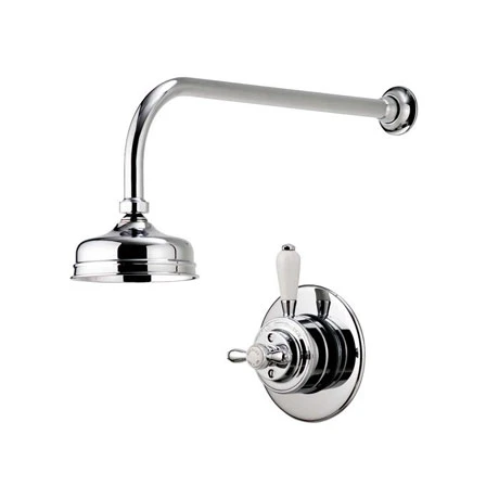 Aqualisa - Aquatique Thermo Concealed Thermostatic Valve with 5" Drencher Head & Arm - Chrome - 500.00.01-550.01 3 Aqualisa - Aquatique Thermo Concealed Thermostatic Valve with 5" Drencher Head & Arm - Chrome - 500.00.01-550.01