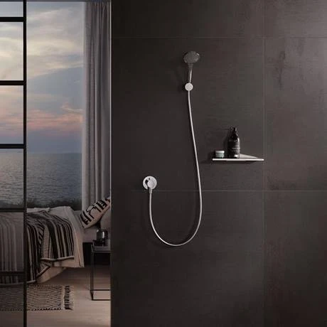 Keuco Ixmo Solo Round Thermostatic Shower Mixer Valve - Chrome 6 Keuco Ixmo Solo Round Thermostatic Shower Mixer Valve - Chrome - Image 4
