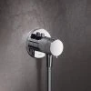 Keuco Ixmo Solo Round Thermostatic Shower Mixer Valve - Chrome -ShowerLux Shop 59554010021 P
