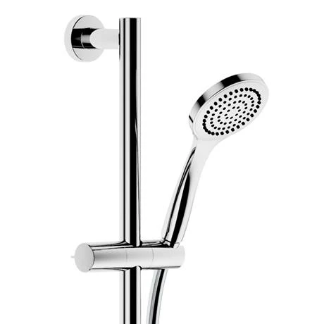 Keuco Ixmo Solo Round Shower Slider Rail Kit - Chrome 4 Keuco Ixmo Solo Round Shower Slider Rail Kit - Chrome - Image 2