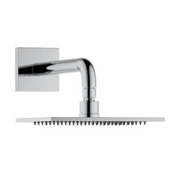 Keuco Ixmo Square Thermostatic Shower System with Head + Slide Rail Kit - Chrome -ShowerLux Shop 59605010002 D1 460