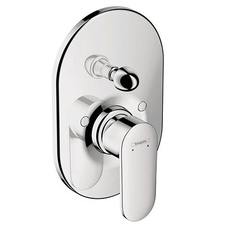 Hansgrohe Vernis Blend Concealed Single Lever Manual Bath Mixer - Chrome - 71449000 3 Hansgrohe Vernis Blend Concealed Single Lever Manual Bath Mixer - Chrome - 71449000