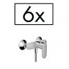 Hansgrohe Pack of 6 Vernis Blend Exposed Single Lever Shower Mixer - Chrome - 71647000 2 Hansgrohe Pack of 6 Vernis Blend Exposed Single Lever Shower Mixer - Chrome - 71647000 -ShowerLux Shop 71647000 P