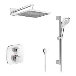Hansgrohe Ecostat E Square Complete Shower Set with Shower Slider Rail Kit 13 Hansgrohe Ecostat E Square Complete Shower Set with Shower Slider Rail Kit -ShowerLux Shop 88102001 n d4 460