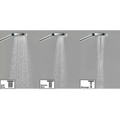 Hansgrohe Ecostat E Square Complete Shower Set with Shower Slider Rail Kit 11 Hansgrohe Ecostat E Square Complete Shower Set with Shower Slider Rail Kit -ShowerLux Shop 88102003 D4 460